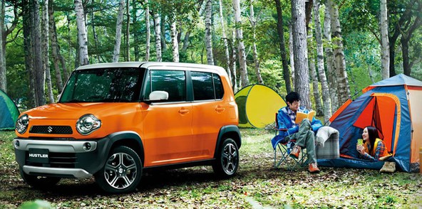 Suzuki hustler & mazda flair: V januarju že pri japonskih trgovcih