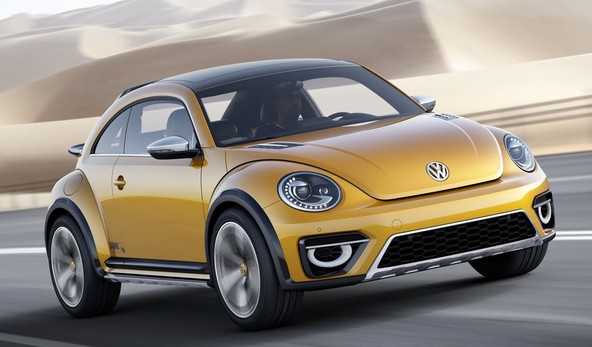 Volkswagen beetle dune concept: Vsestranski 'hrošč'