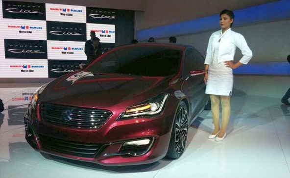 Maruti-Suzuki ciaz concept: Nova limuzina C segmenta