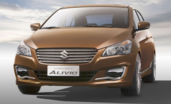 Suzuki alivio concept: Napoved nove serijske limuzine