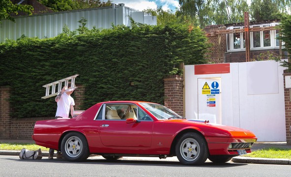Ferrari 412i 'pick-up' by London Motor Museum