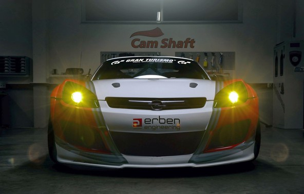 Madchen & Motoren opel GT by Cam Shaft: 'Mini-corvette'