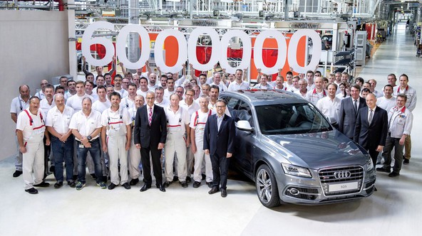 Audi: 6 milijonov izdelanih avtomobilov s quattro pogonom