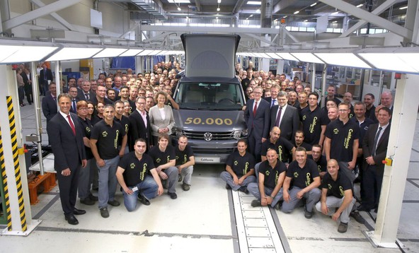 Volkswagen T5 California: 50.000 izdelanih počitniških volkswagnov