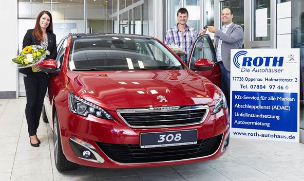 Peugeot 308: Stotisoči primerek poslan v Nemčijo