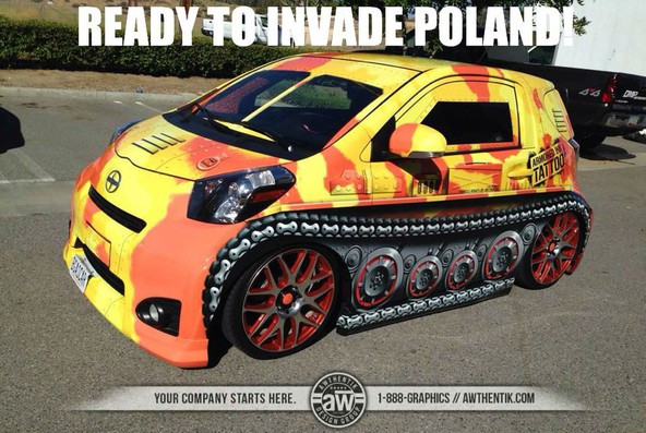 Toyota iQ by Armored Ink: Edicija 'Desert Storm'