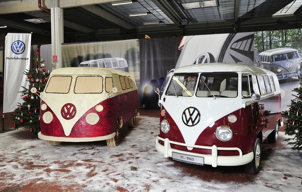 Volkswagen Gospodarska vozila: Legendarni T1 v zelo sladki izvedbi