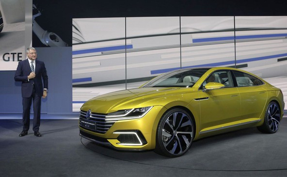 Volkswagen sport coupé concept GTE: Sportback po recepturi iz Wolfsburga
