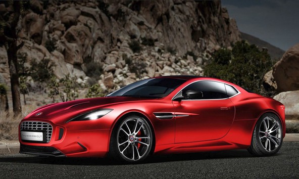 Galpin-Fisker V12 thunderbolt concept: Delikatesni vanquish