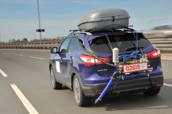 Ugotovitve novinarjev revije What Car?: 35 odstotno povečanje povprečne porabe na račun nameščenega strešnega kovčka