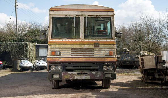 Foden B35F by Glover, Webb & Liversidge: Oklepni avtobus išče novega lastnika