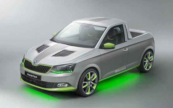 Škoda FUNstar concept: Študija kompaktnega poltovornjaka