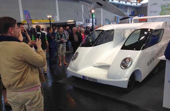 Sejem AERO - Friedrichshafen: Prva javna predstavitev projekta Carplane®