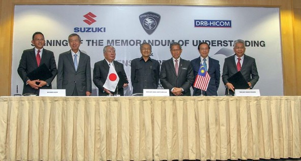 Suzuki & Proton: Podpis memoranduma o sodelovanju