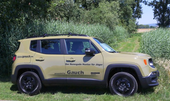 Jeep renegade hunter by Gauch: Različica za profesionalce