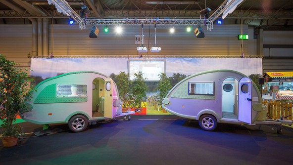 Motorhome & Caravan Show 2015: Predstavitev največje LEGO® bivalne prikolice