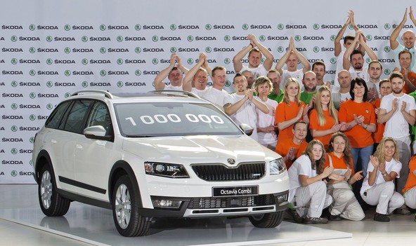Škoda: Milijon izdelanih primerkov modela octavia