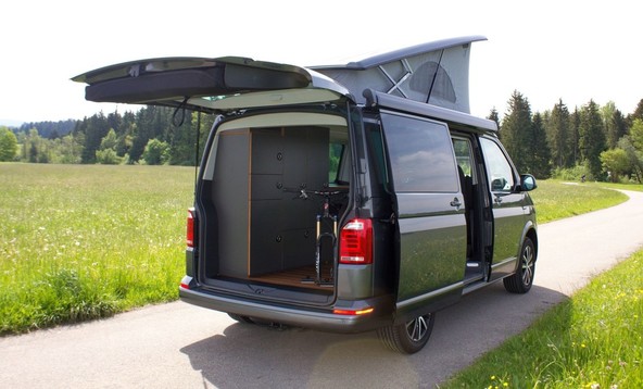 Volkswagen T6 'Bike & Sleep' by Exploryx: Volkswagen za strastne kolesarje