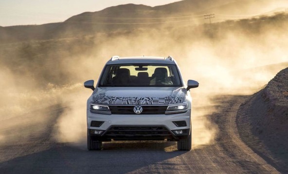 Volkswagen tiguan allspace: Prve fotografije nemškega 'kodiaqa'