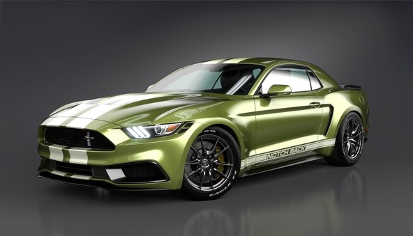 Ford mustang by Chris Cyrulewski: Oživitev 'notchback' tradicije