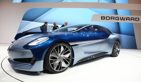 Borgward isabella concept: Moderna isabella