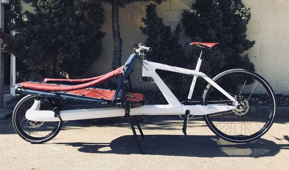 VeloSled Anna: Ekstremno lahek tovorni bicikel