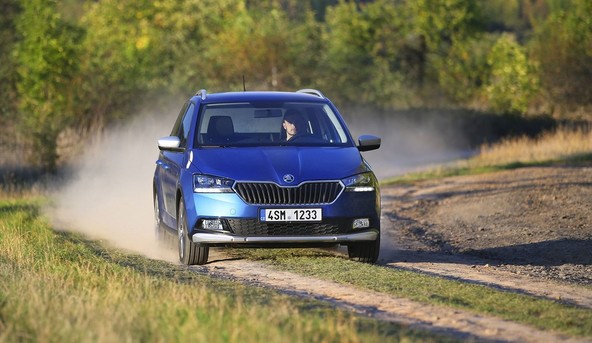 Škoda fabia combi scoutline: Med 'izvidnike' se podaja tudi fabia combi