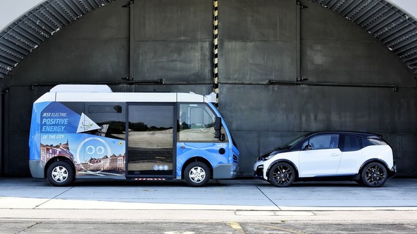 Karsan jest electric: BMW i3 v prevozniški vlogi