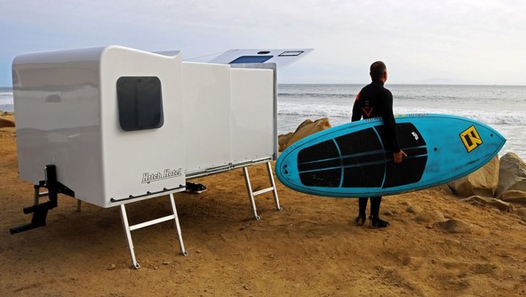 Hitch Hotel: Mobilna kamra za minimaliste