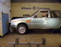 Audi 80 po izvedenem trčenju