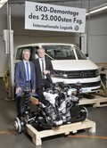 Internationale Logistik Hannover (ILH): Izvoženih prvih 25.000 SKD/CKD avtomobilov