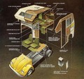 VW Beetle Motorhome by Schuco: Bivalni hrošč