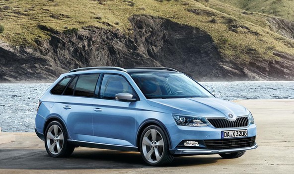 Škoda fabia combi scoutline: Jutri že pri nemških trgovcih