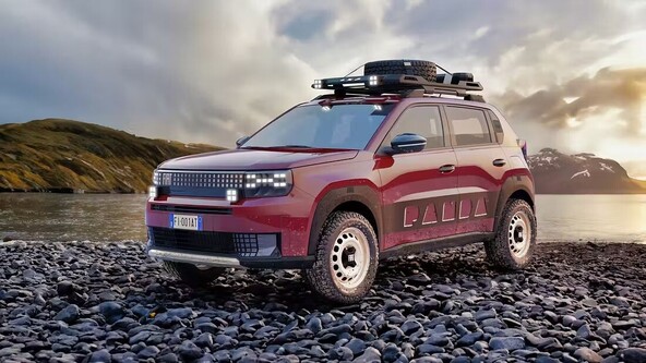 FIAT grande panda 4x4: Tudi 'velika panda' bo 'planinka'