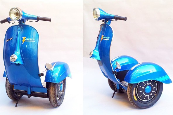 Zero scooter by Bel & Bel: 'Segway Vespa'