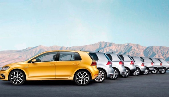 'Bundesrepublik Golfland': 10 najpogostejših avtomobilov na nemških cestah