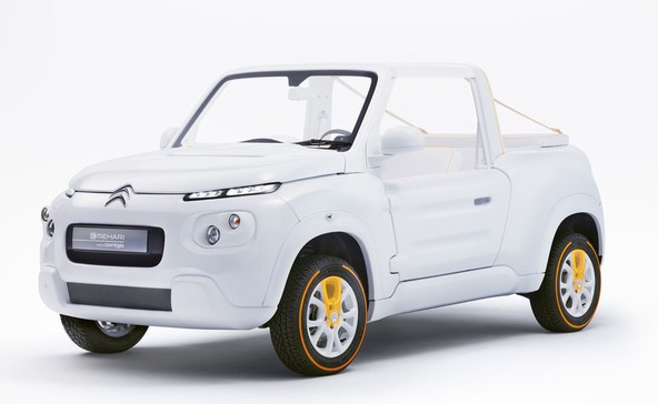 Citroën E-Méhari concept by Courrèges: Plod sodelovanja z znano francosko modno hišo