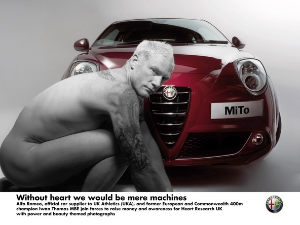 Alfa Romeo & UK Athletics: 'Brez srca bi bili le stroji'