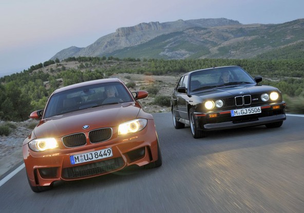 BMW serije 1 M coupe in BMW M3 (E30)