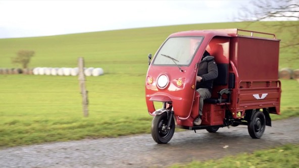 Elektro-Frosch camper scooter: 'Motoriziran šotor'