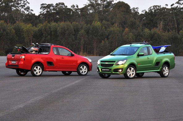 Chevrolet montana: Novi pick-up model za južnoameriške kupce