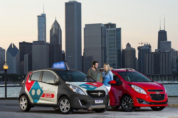 Chevrolet spark 'Pizza Delivery Vehicle': 5.000 posebnih 'iskric'