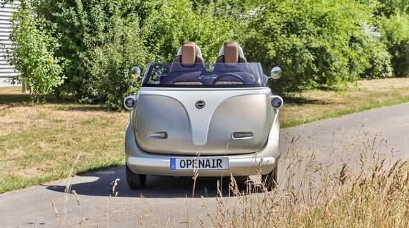 Evetta openair 'First Edition': Okoljevarstveni urbani kabriolet