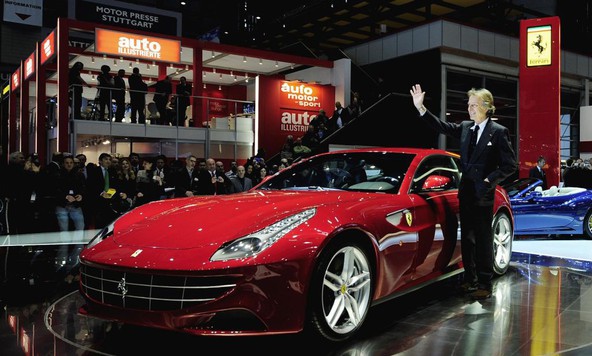 Ferrari FF Shooting Brake & Luca Cordero di Montezemolo