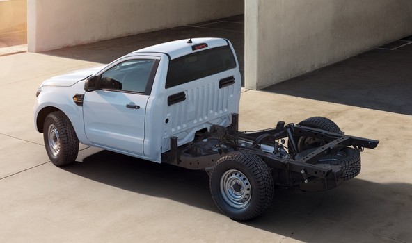 Ford ranger 'chassis cab': Napoved bolj praktične različice