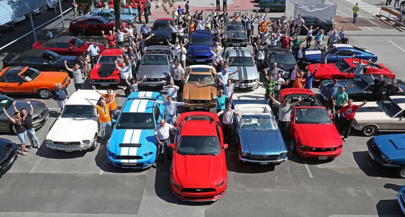 33. European Mustang Convention: 750 mustangov obiskalo Köln