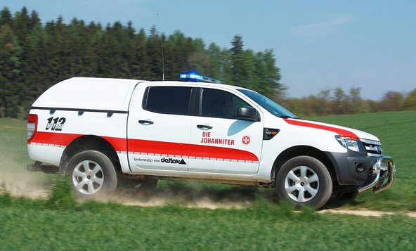 Ford ranger by delta4x4: Nova pridobitev nemških reševalcev