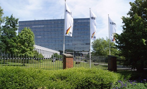 Sedež urada KBA v mestu Flensburg