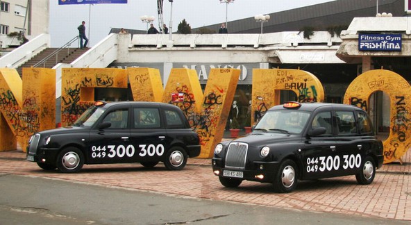 LTI TX4: Legendarni londonski taksi osvaja Prištino