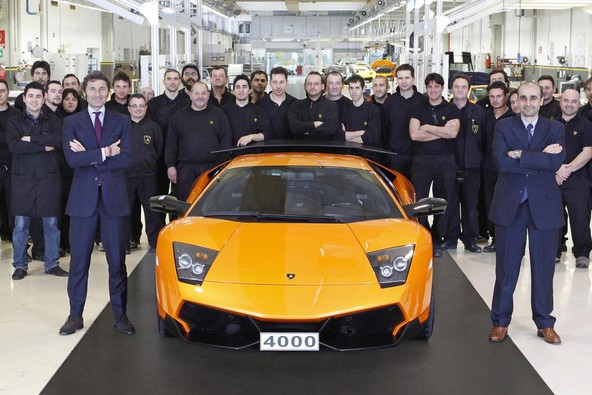 Lamborghini murciélago LP 670-4 SV